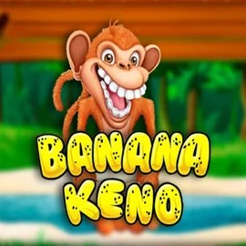 Banana Keno slot logo by Caleta Gaming at Epicbet CasinoBanana Keno