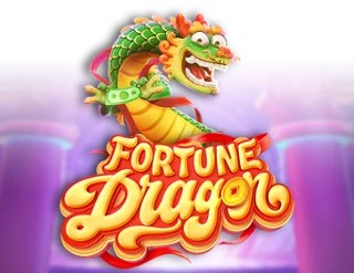 Fortune Dragon slot logo by PG Soft at Epicbet Casino