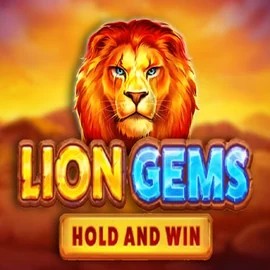 Lion Gems Hold and Win by Playson, showcased at epicbetcasinos.com – game logo