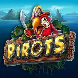 Pirots slot logo by ELK Studios at Epicbet CasinoPirots
