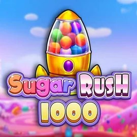 Sugar Rush 1000 logo by Pragmatic Play at Epicbet Casino